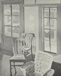 Fairfield Porter Exhibition Poster, Offset Print, 1970, Unframed, Rare