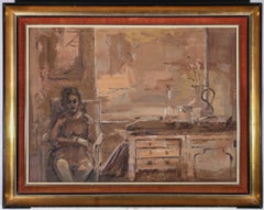 Fairlie H. - 20th Century Oil, The Window Seat