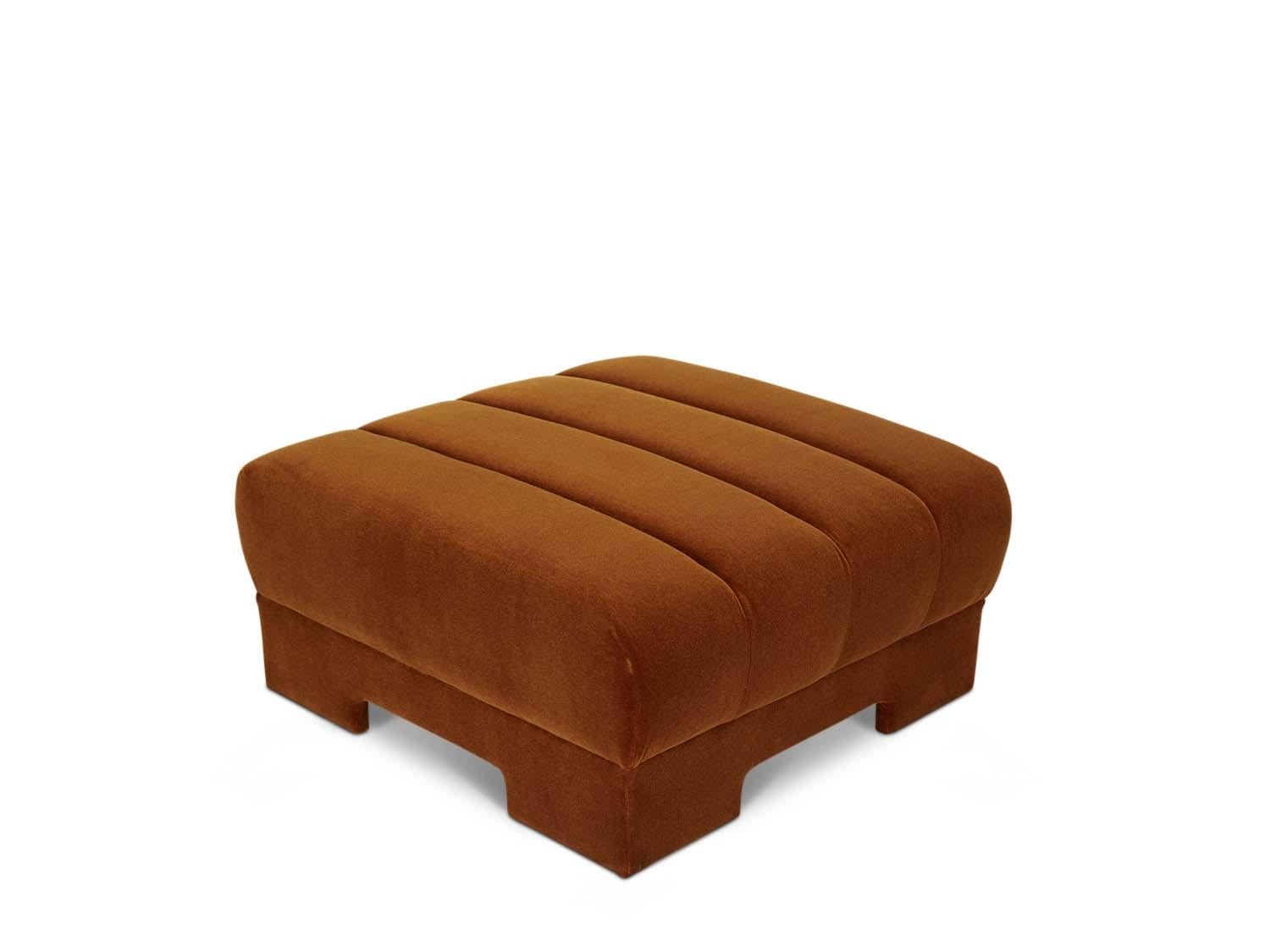 Mid-Century moderno Fairview Ottoman by Josh Greene for Lawson-Fenning in vendita
