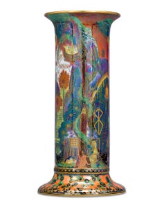 Fairyland Lustre Torches Pillar Vase by Wedgwood