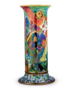 Fairyland Lustre Torches Pillar Vase by Wedgwood