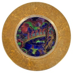 Fairyland Plate - Roc Centre. Wedgwood, circa 1925
