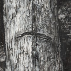 "Faith, " Charcoal on Paper, 2023