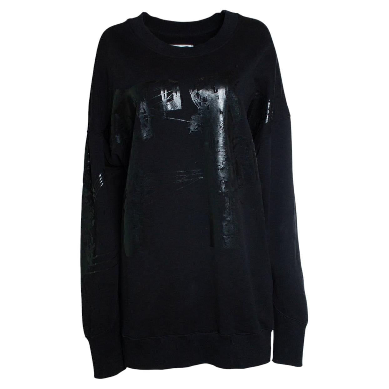 Faith Conexxion, black sweater with shiny print