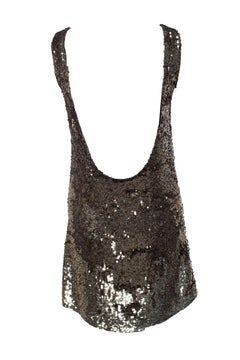 Faith Connexion, Mini sequinned dress in gold