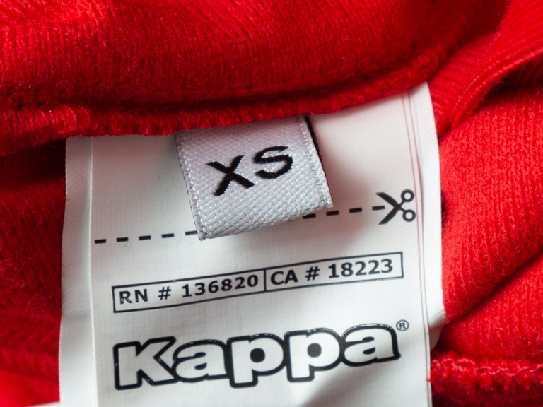 Faith Connexion x Kappa Red and Multicolor Track Pants at 1stDibs | kappa  faith connexion