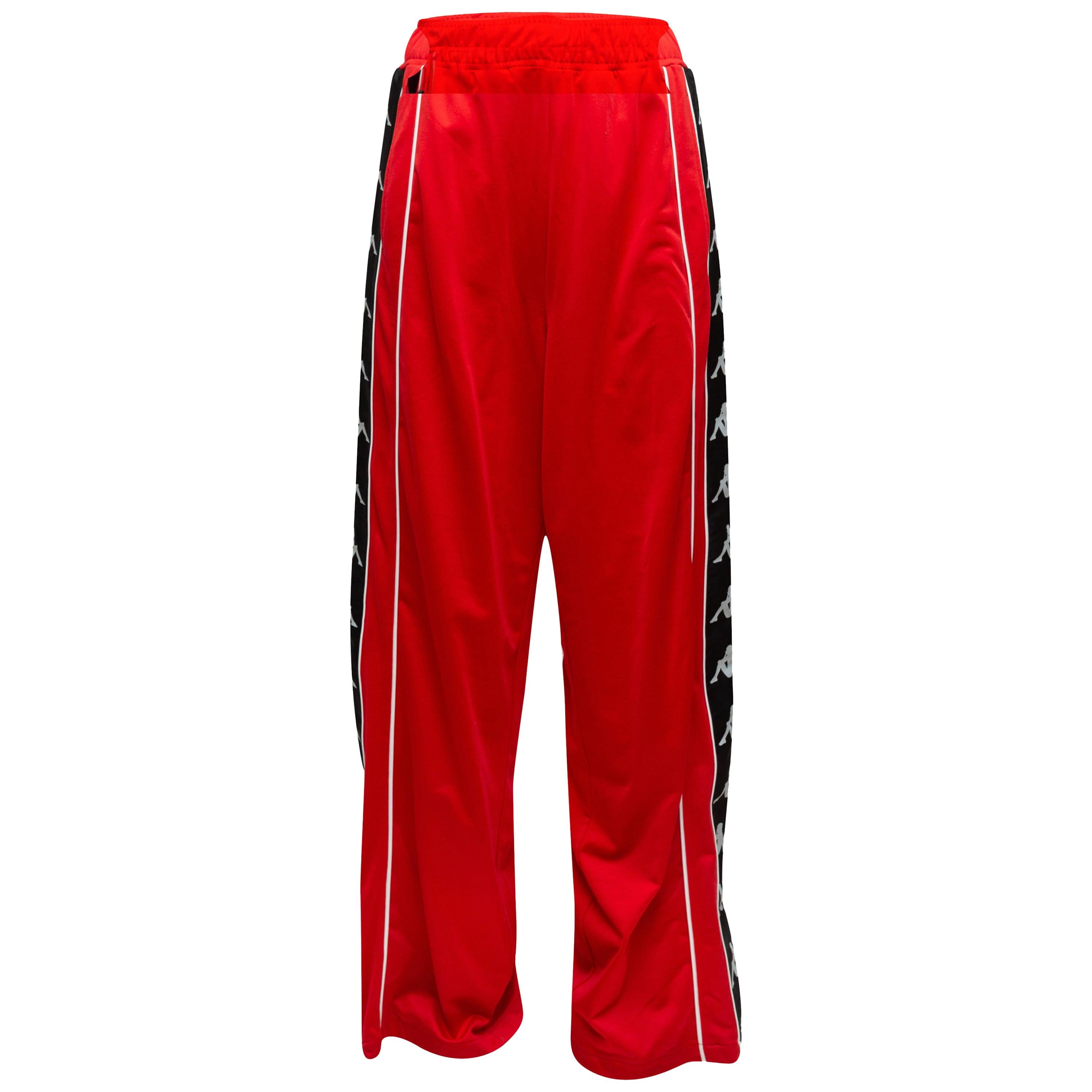 Faith Connexion x Kappa Red and Multicolor Track Pants at 1stDibs | kappa  faith connexion