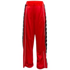 Faith Connexion x Kappa Red & Multicolor Track Pants