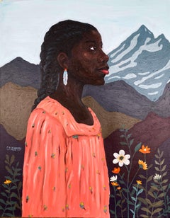 Iretiola - 21st Century, Contemporary, Figurative Portrait, African Modern Women