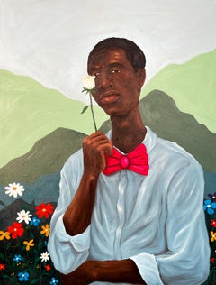 Les Non-Dits (Lo no dicho) 3 - Siglo XXI, contemporáneo, retrato figurativo
