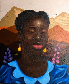 Woven Identities 7 - 21st Century, Contemporary, Figurative Portrait, Africa