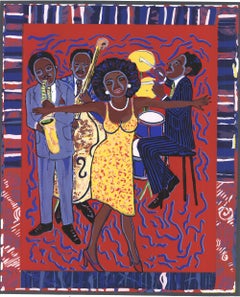2007 Faith Ringgold 'Alguien robó mi corazón roto' FIRMADO A MANO