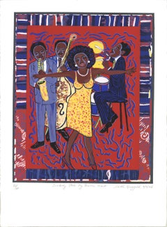 2007 Faith Ringgold 'Somebody Stole My Broken Heart' HAND-SIGNED