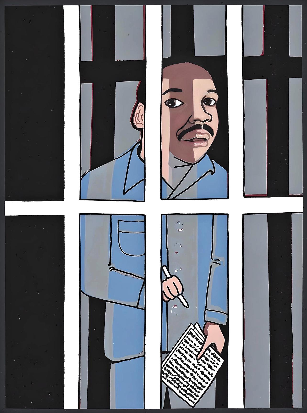 Faith Ringgold, A letter From Martin Luther King, 2007