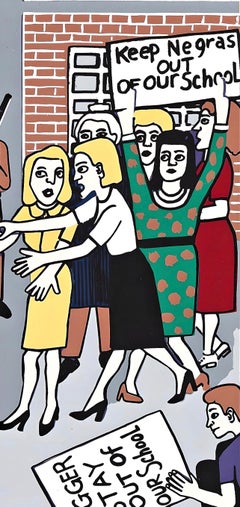 Faith Ringgold, Brown Versus Board of Education 1954, 2007