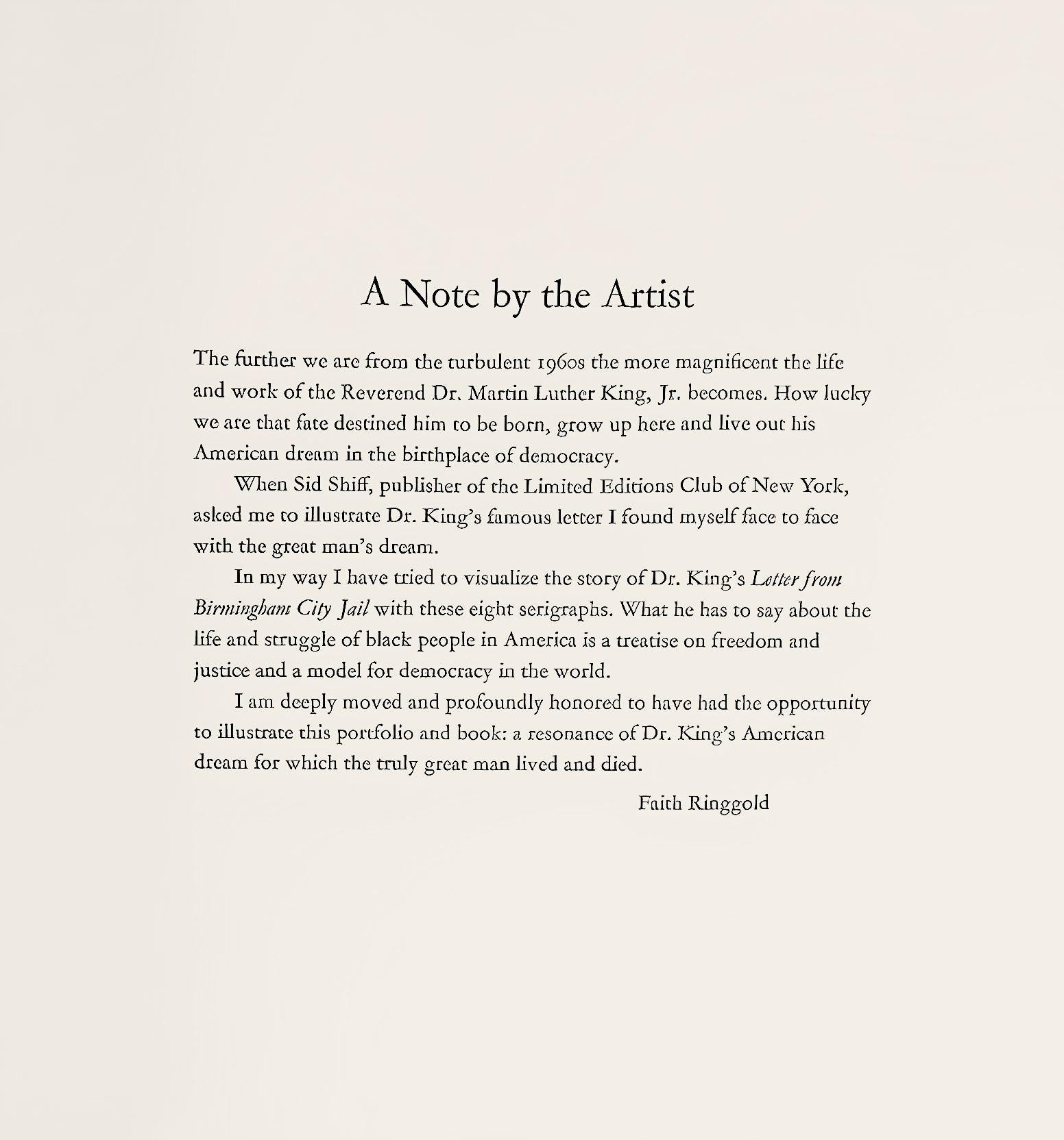 Faith Ringgold, Police Brutality Viewed Thru Stained Glass (La brutalité policière vue à travers un vitrail), 2007 en vente 7