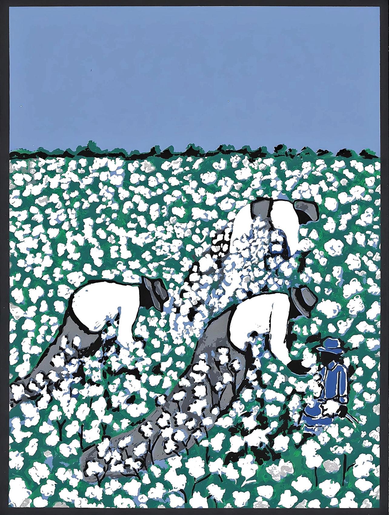 Faith Ringgold, Esclavage, extrait de Lettre de la prison de Birmingham, 2007