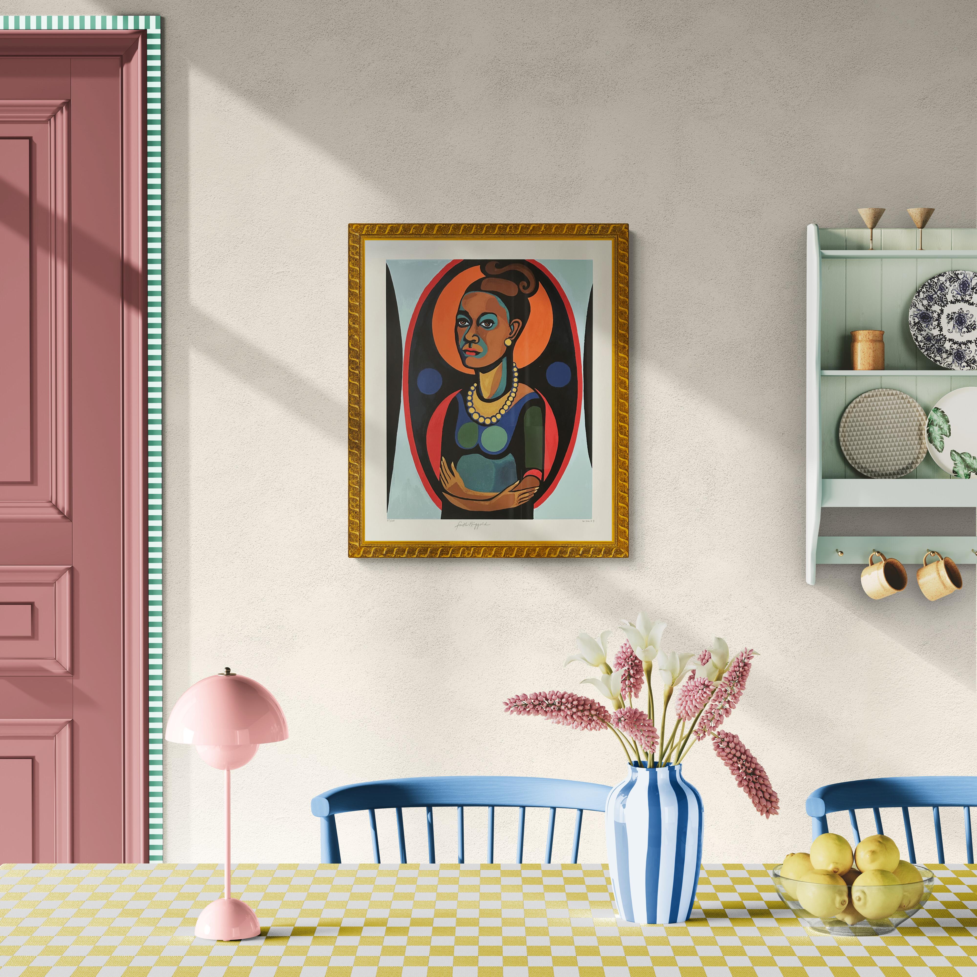 Autorretrato 2023 Serigrafía firmada Limitada  Edición - Print de Faith Ringgold