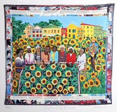 The Sunflower's Quilting Bee at Arles
