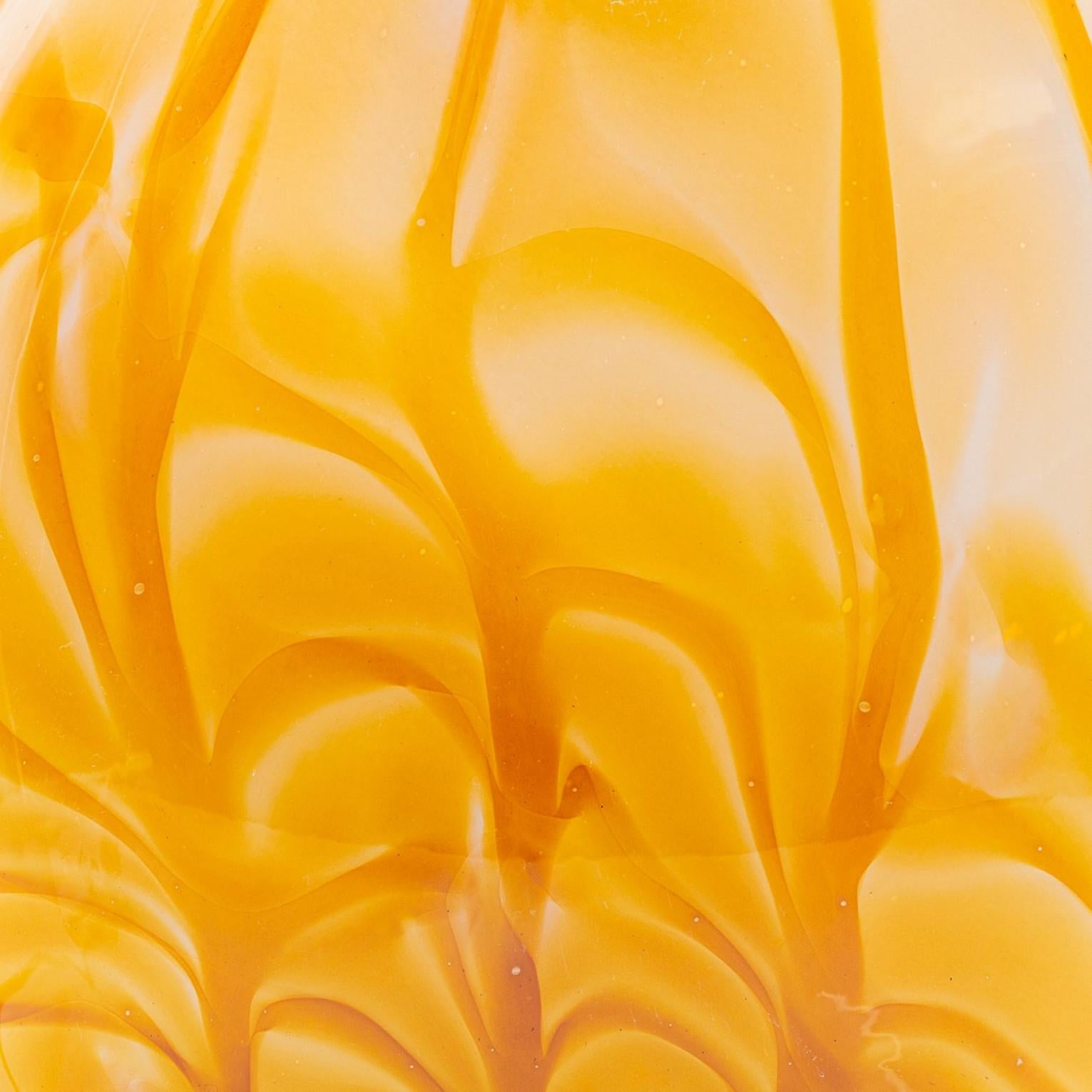 Faitmain Flame Vidrio Amarillo Naranja Claro, Francia en venta 2