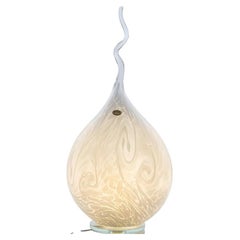 Lampe à flamme Faitmain Verre blanc, France