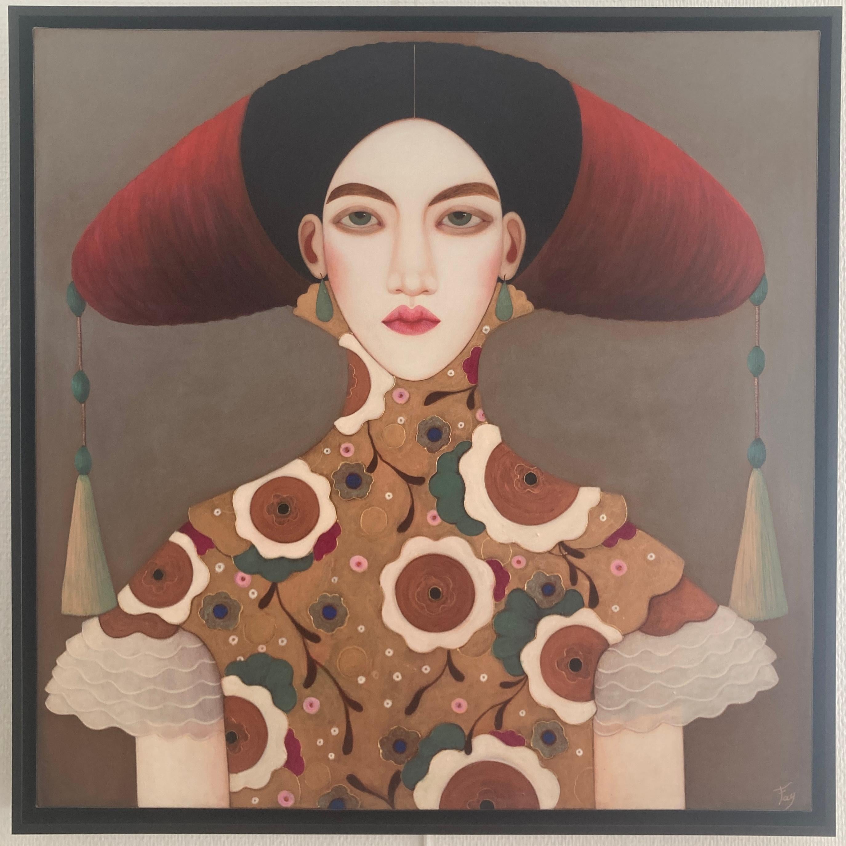 Selena - Painting di Faïza Maghni