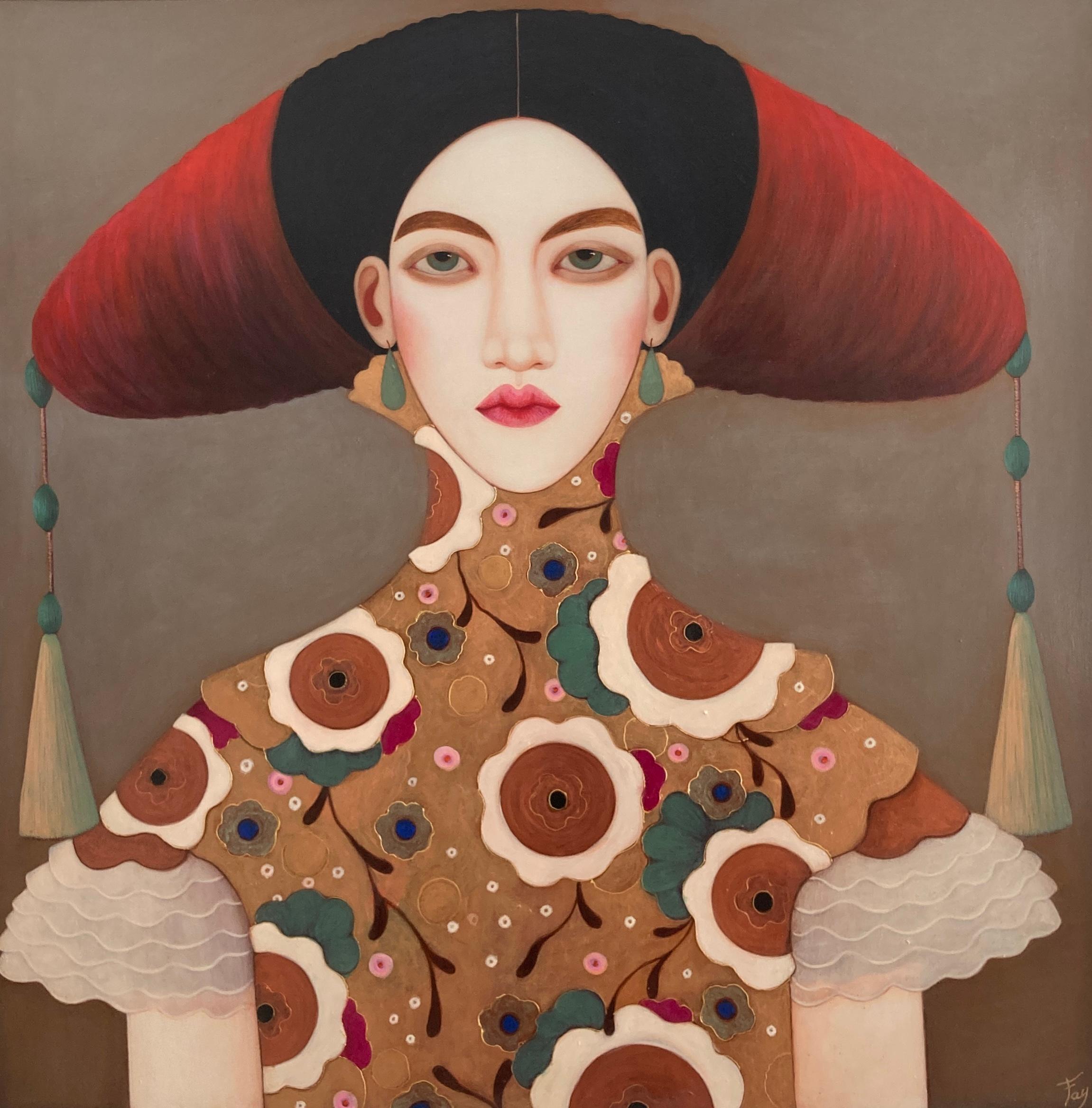 Faïza Maghni Portrait Painting - Selena