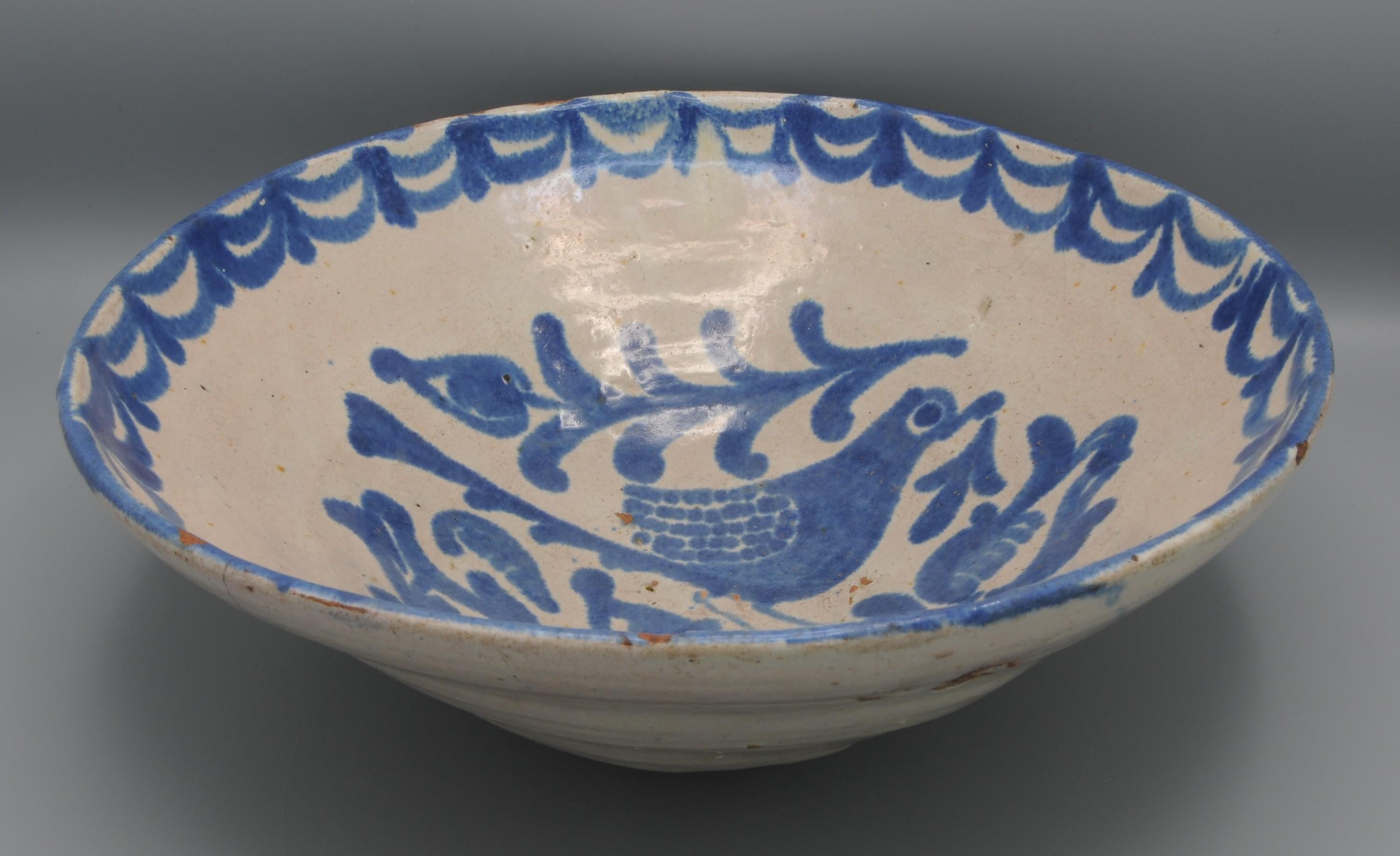 19th Century Fajalauza dish - 19th century