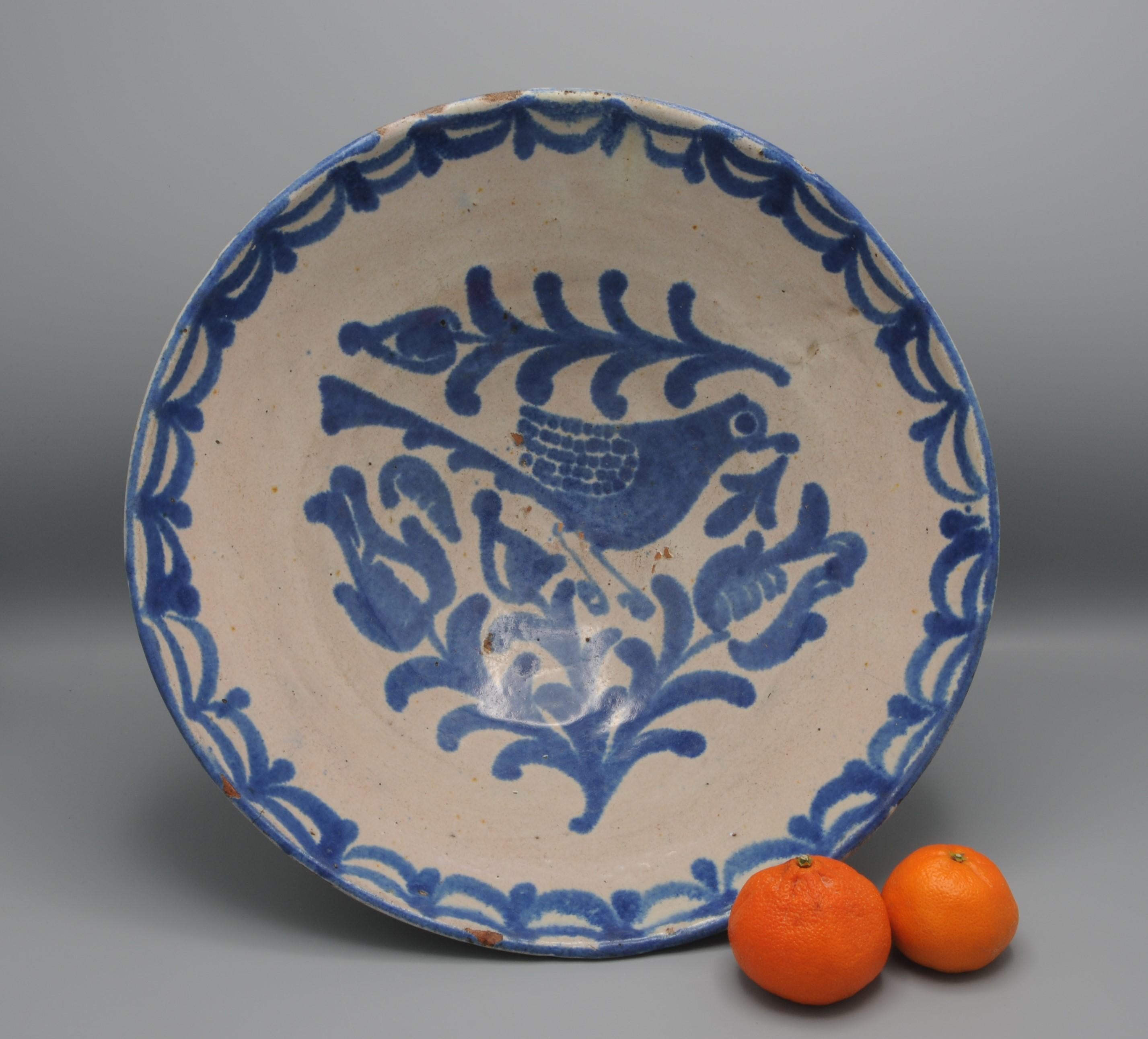 Fajalauza dish - 19th century 1