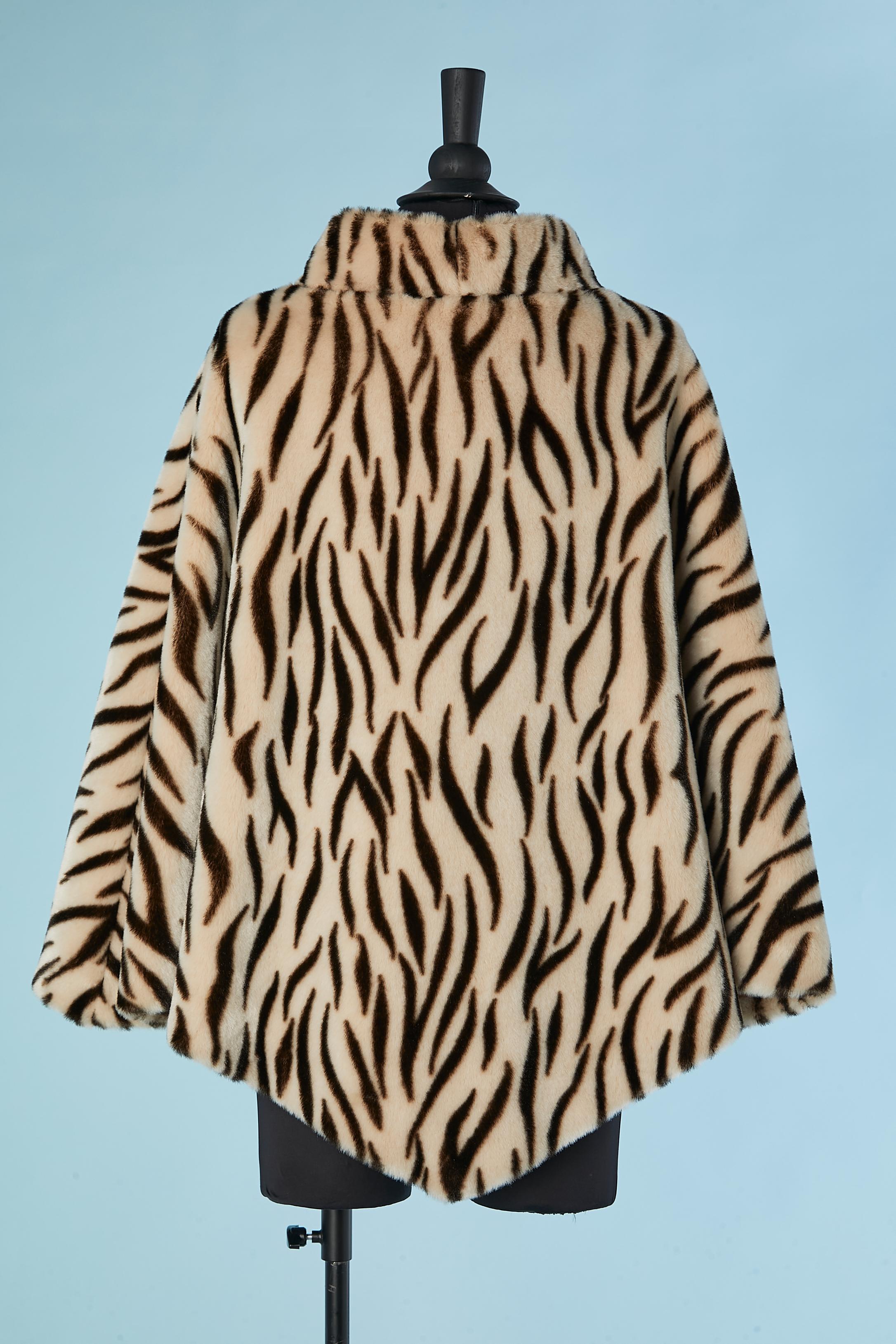 tiger fur jacket
