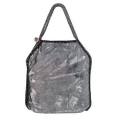 Falabella grey metallic bag