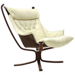 Falcon armchair by Sigurd Resell for Poltrona Frau, 1970s