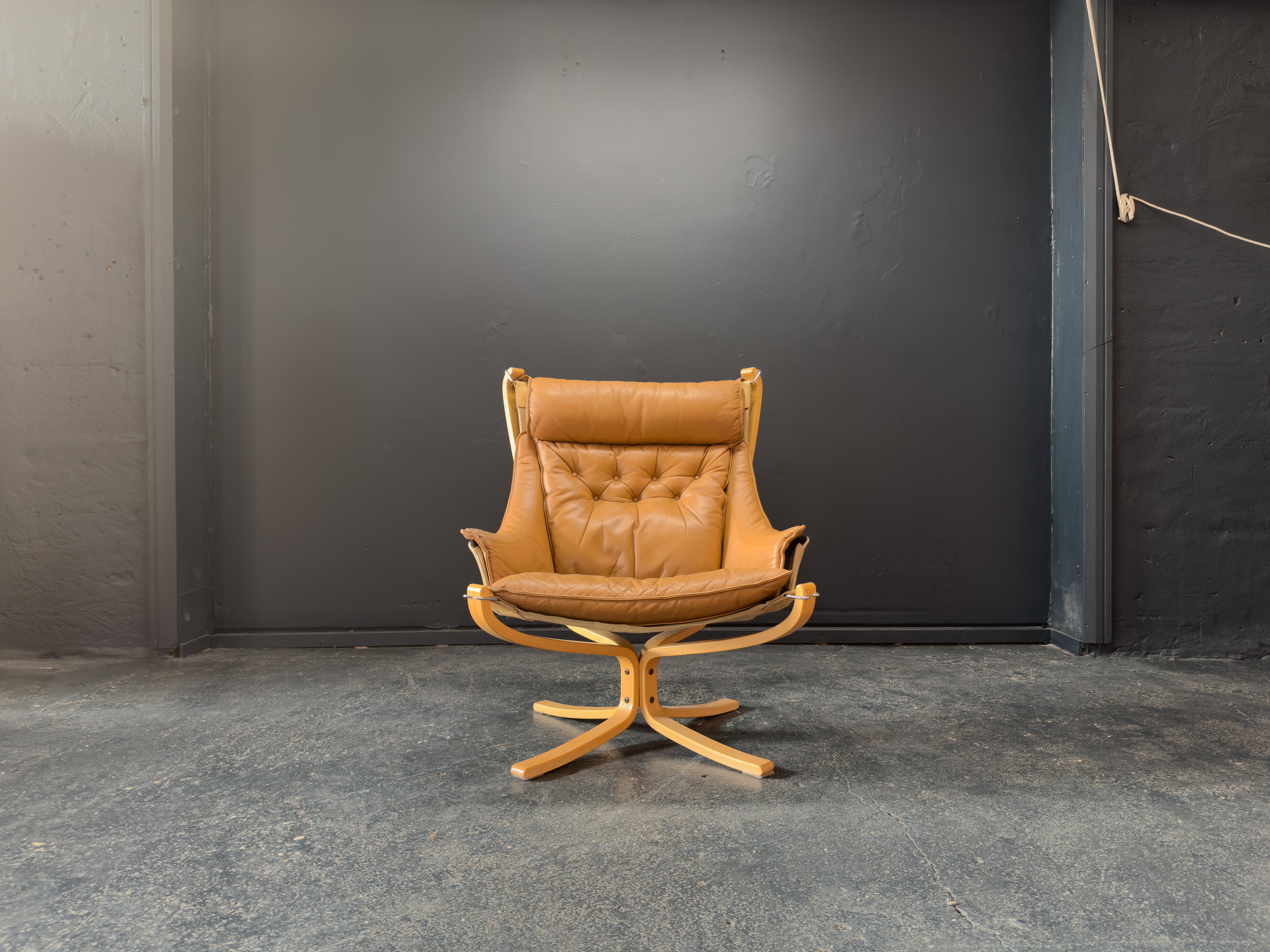 Sillón Falcon de Sigurd Resell Moderno de mediados de siglo en venta