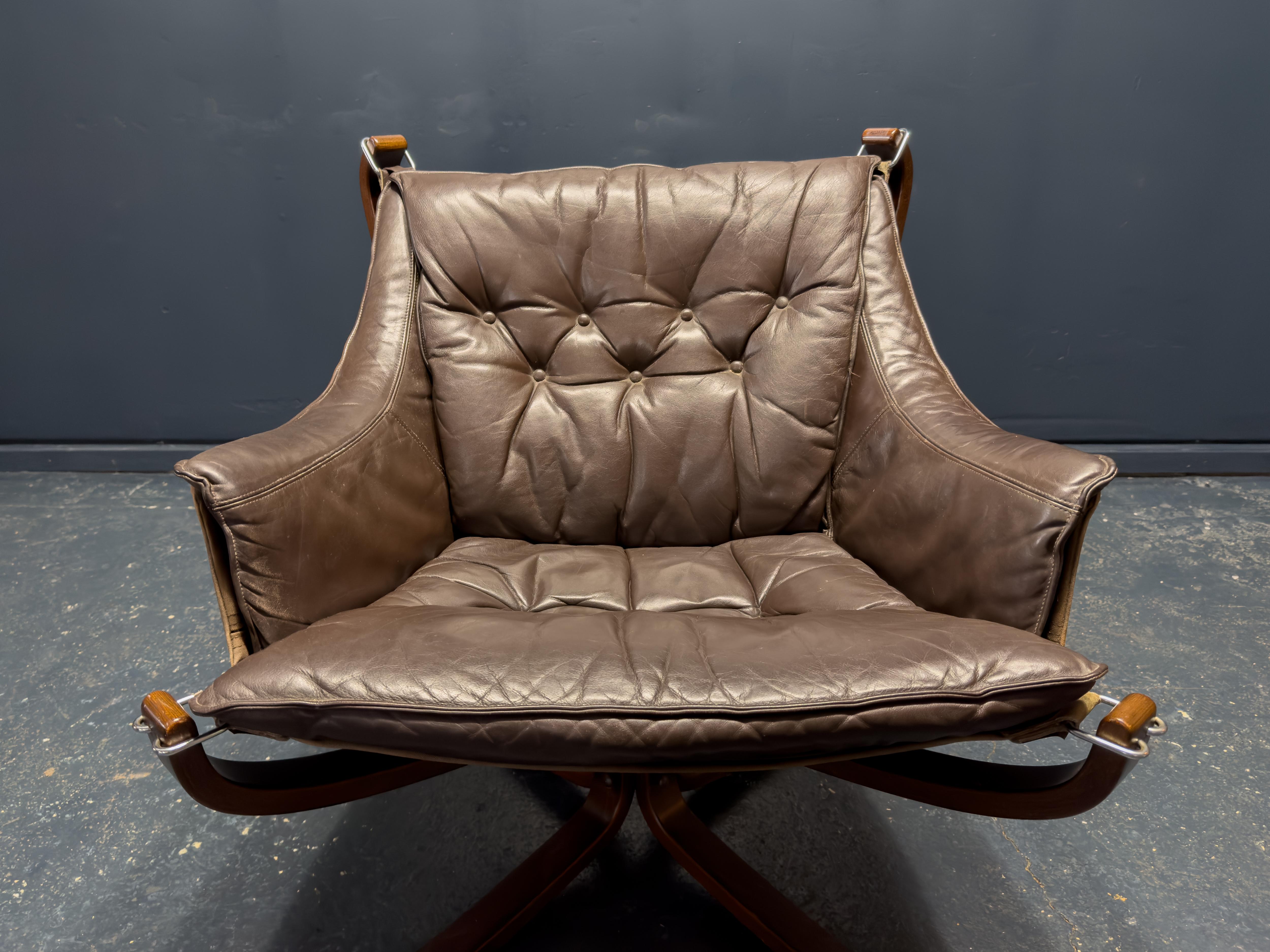 Danish Falcon Armchair by Sigurd Resell For Sale