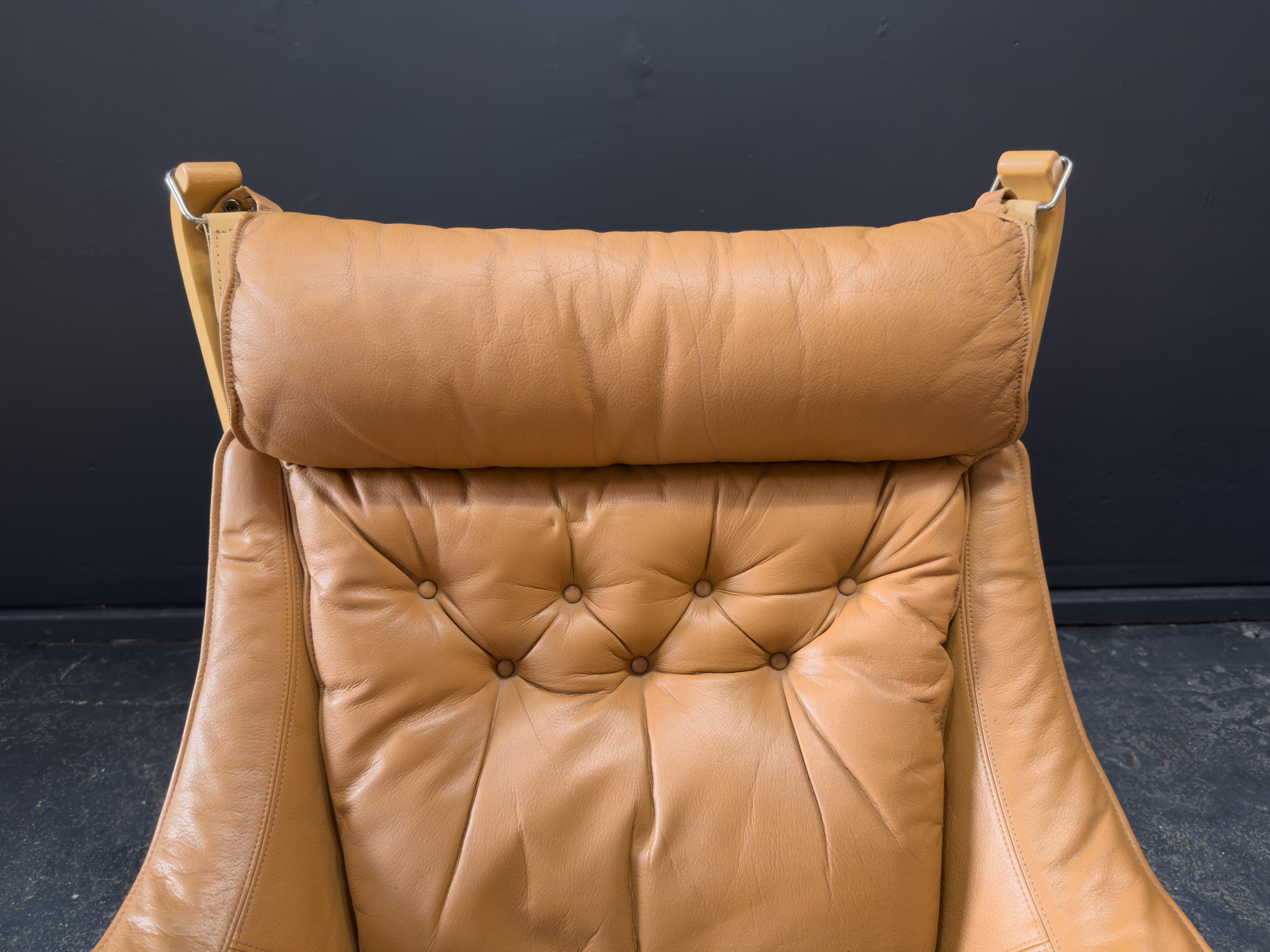 Sillón Falcon de Sigurd Resell finales del siglo XX en venta