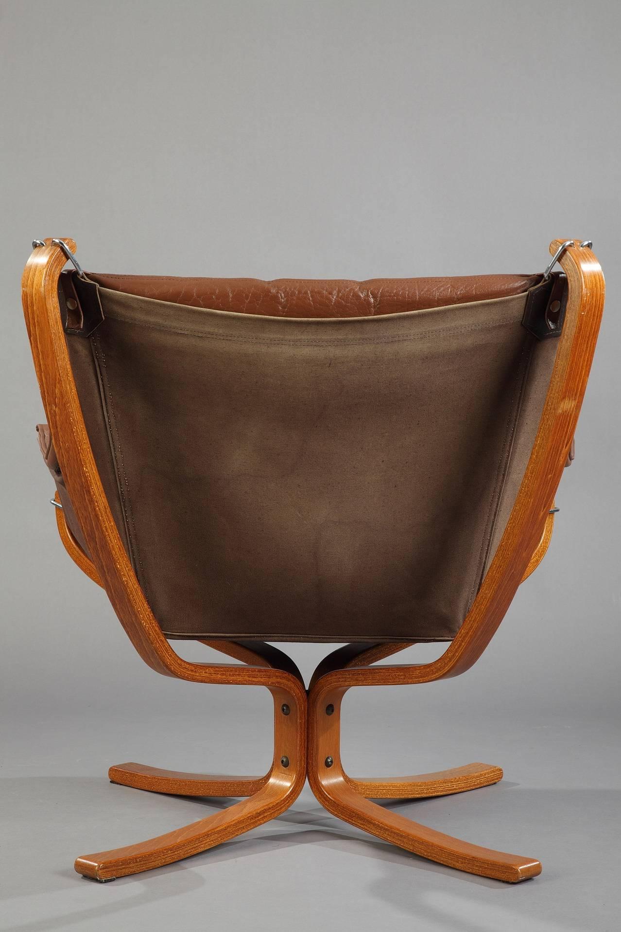 20th Century Falcon Armchair by Sigurd Ressell for Vatne Mobler