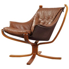 Fauteuil Falcon de Sigurd Ressell pour Vatne Mobler