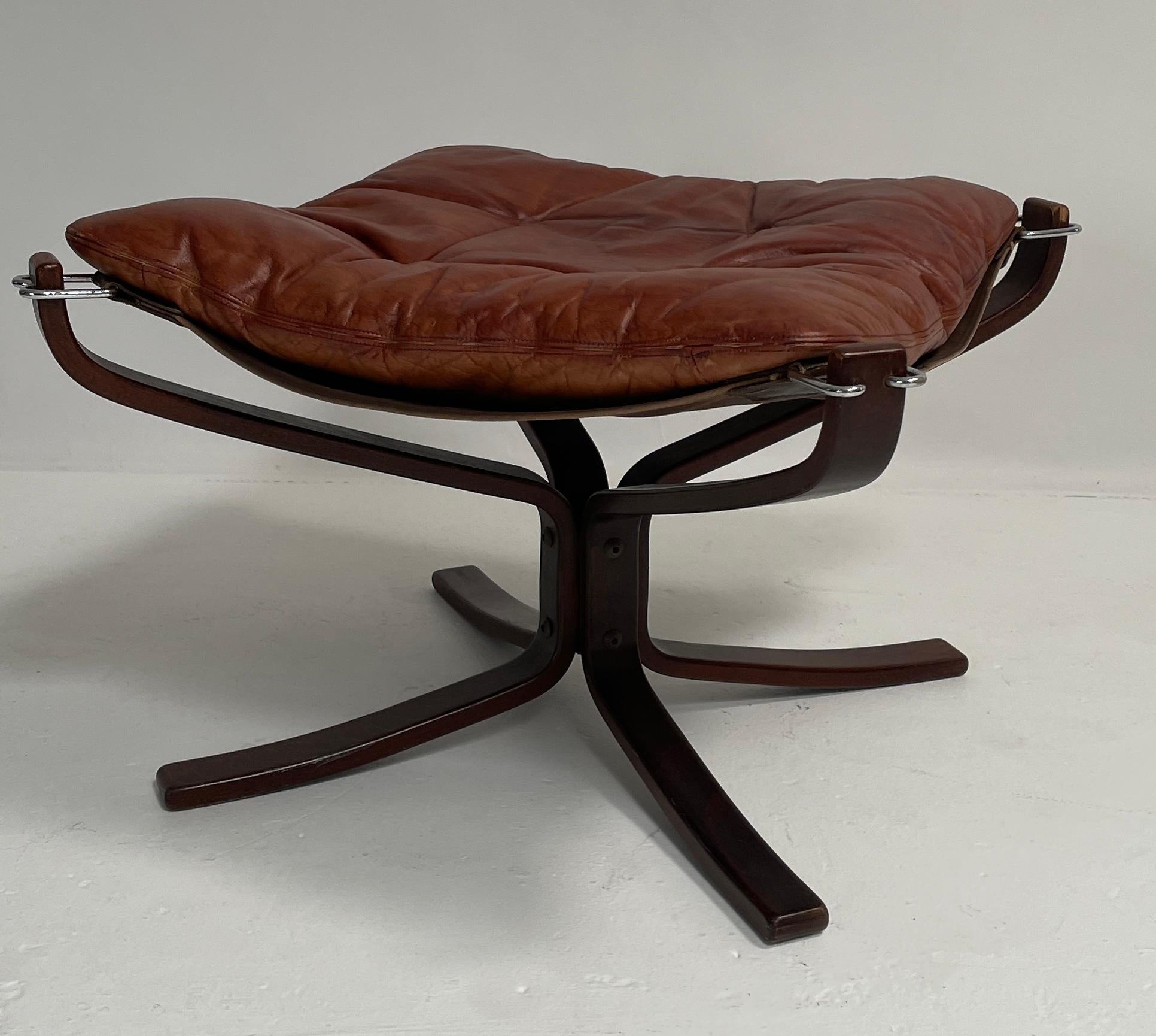 Falcon Chair and Ottoman,  By Sigurd Ressell 3
