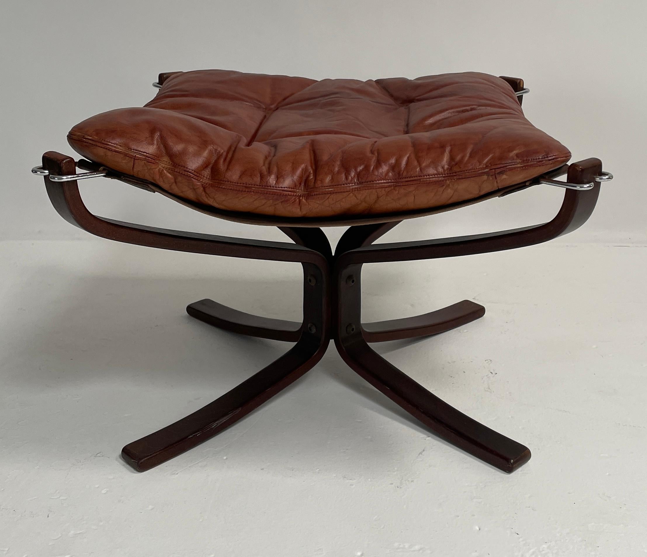 Falcon Chair and Ottoman,  By Sigurd Ressell 6