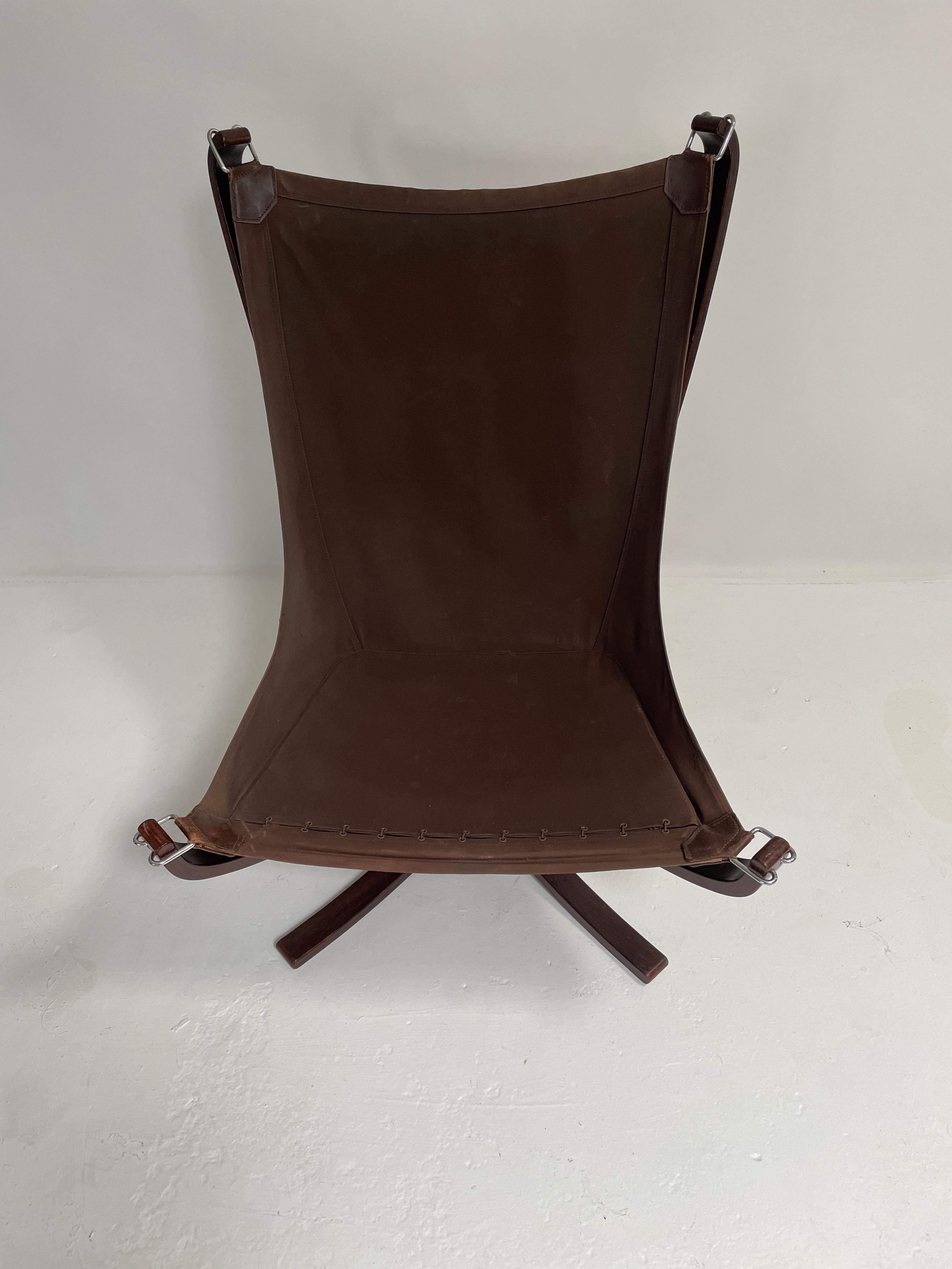 European Falcon Chair and Ottoman,  By Sigurd Ressell