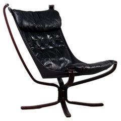 Vintage Falcon Chair by Sigurd Ressell, 1970s