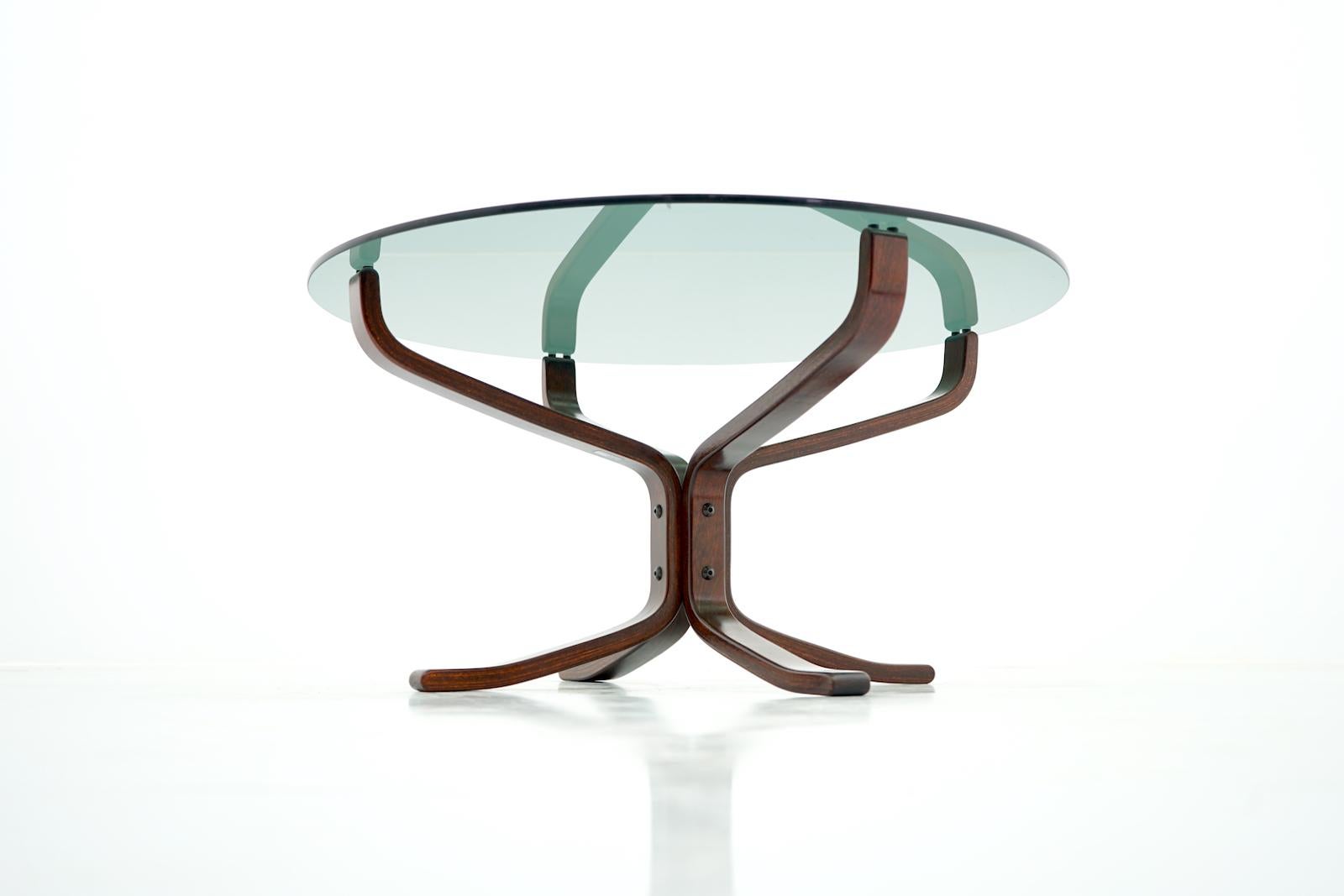 Norwegian Falcon Coffee Table by Sigurd Resell for Vatne Møbler, 1970s For Sale