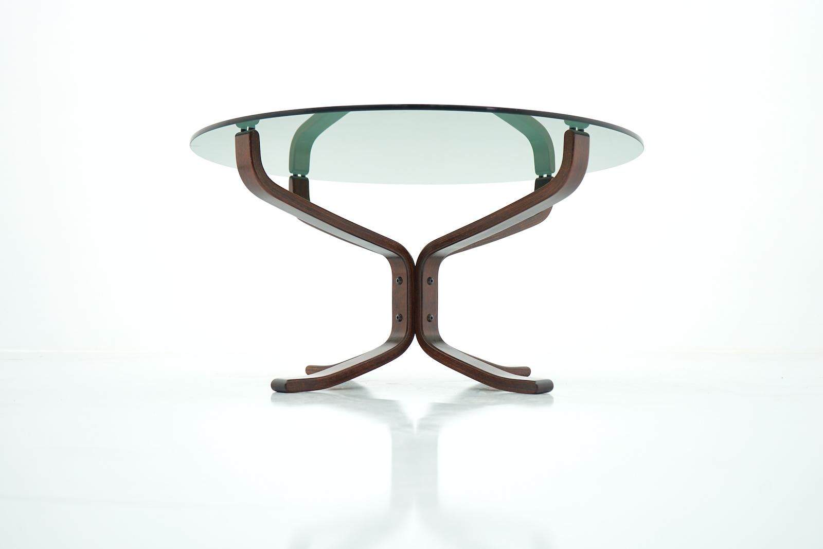 Late 20th Century Falcon Coffee Table by Sigurd Resell for Vatne Møbler, 1970s For Sale