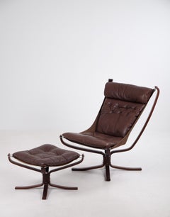 "Falcon" Easy Chair by Sigurd Resell, Norway, 1970s