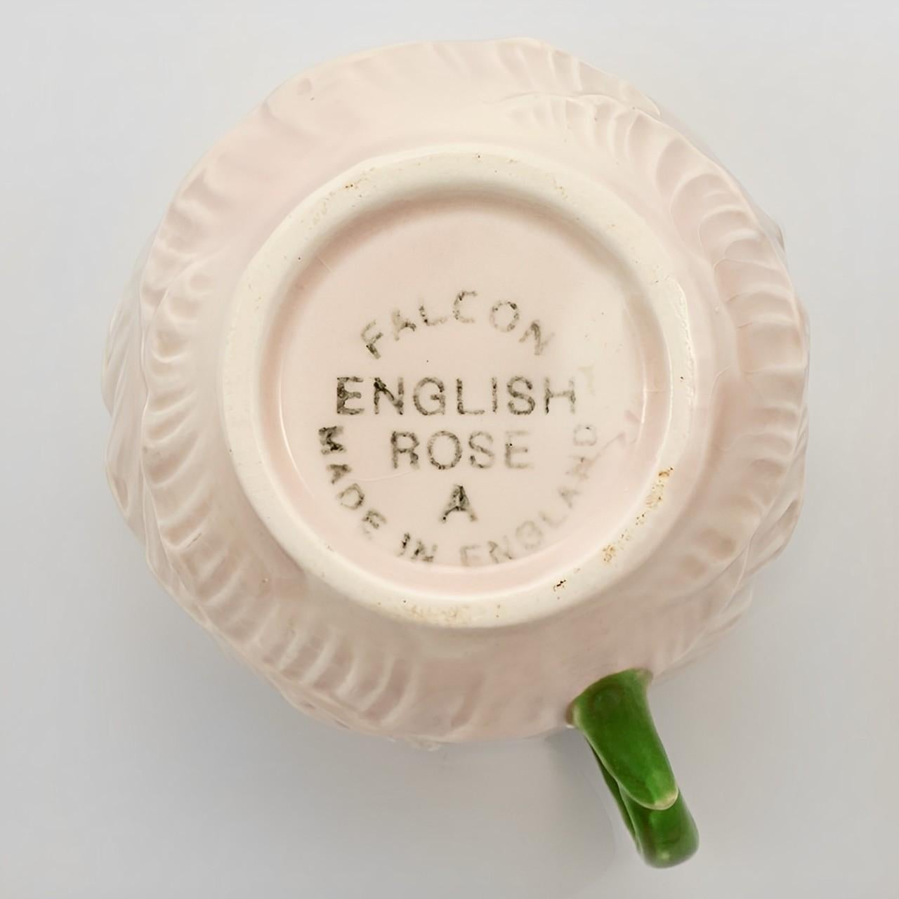 Falcon English Rose Tea Set Made in England circa 1930s 1