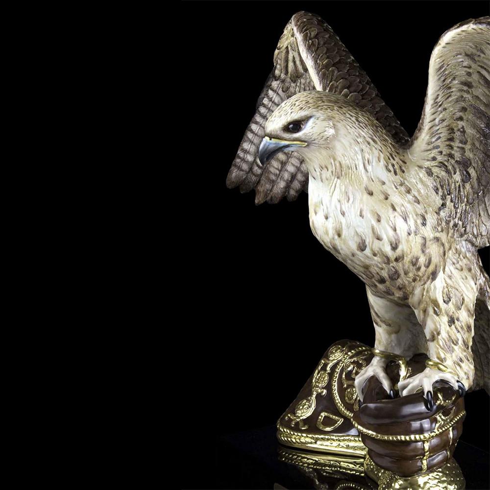 Contemporary Falcon Flying Sculpture For Sale
