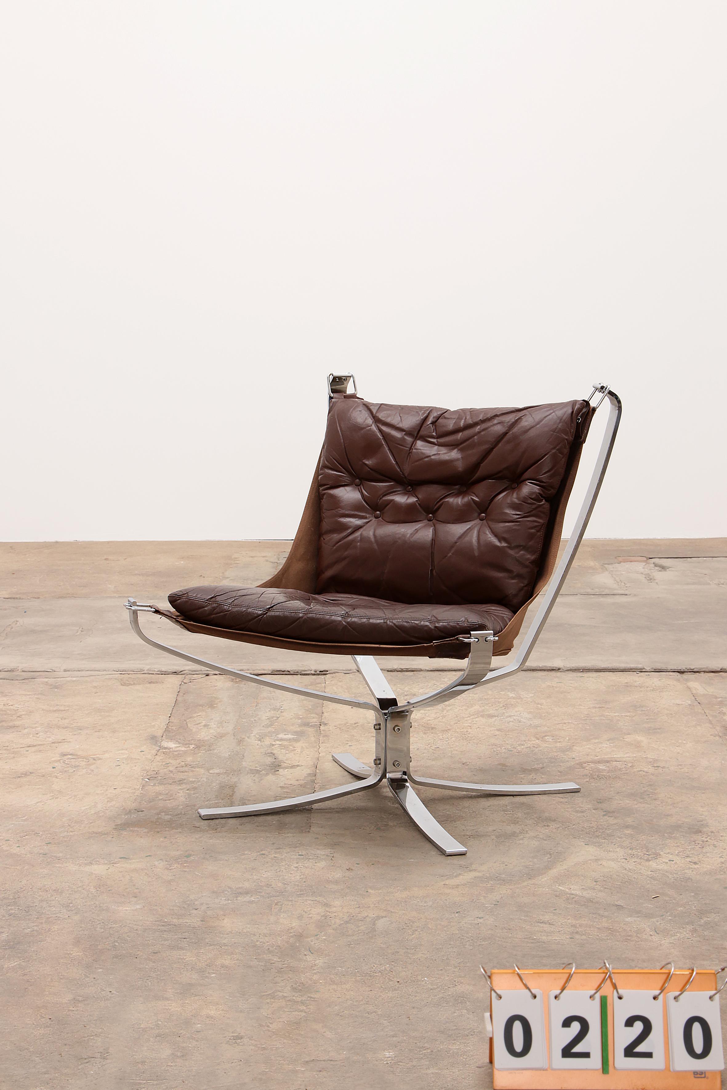 Falcon Lounge Chair by Sigurd Ressel for Vatne Mobler, Norway, 1970s 10