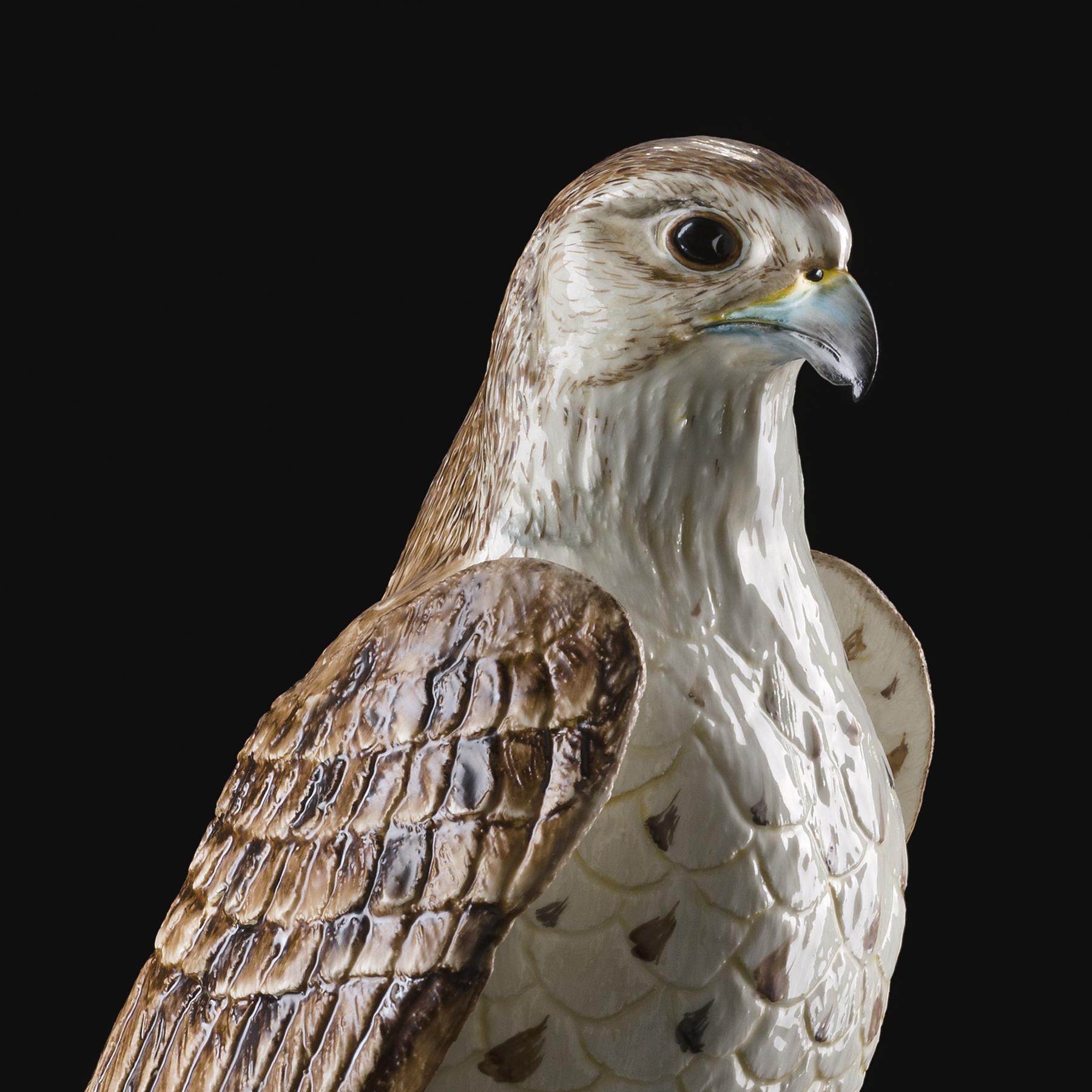 Italian Falcon Sculpture For Sale