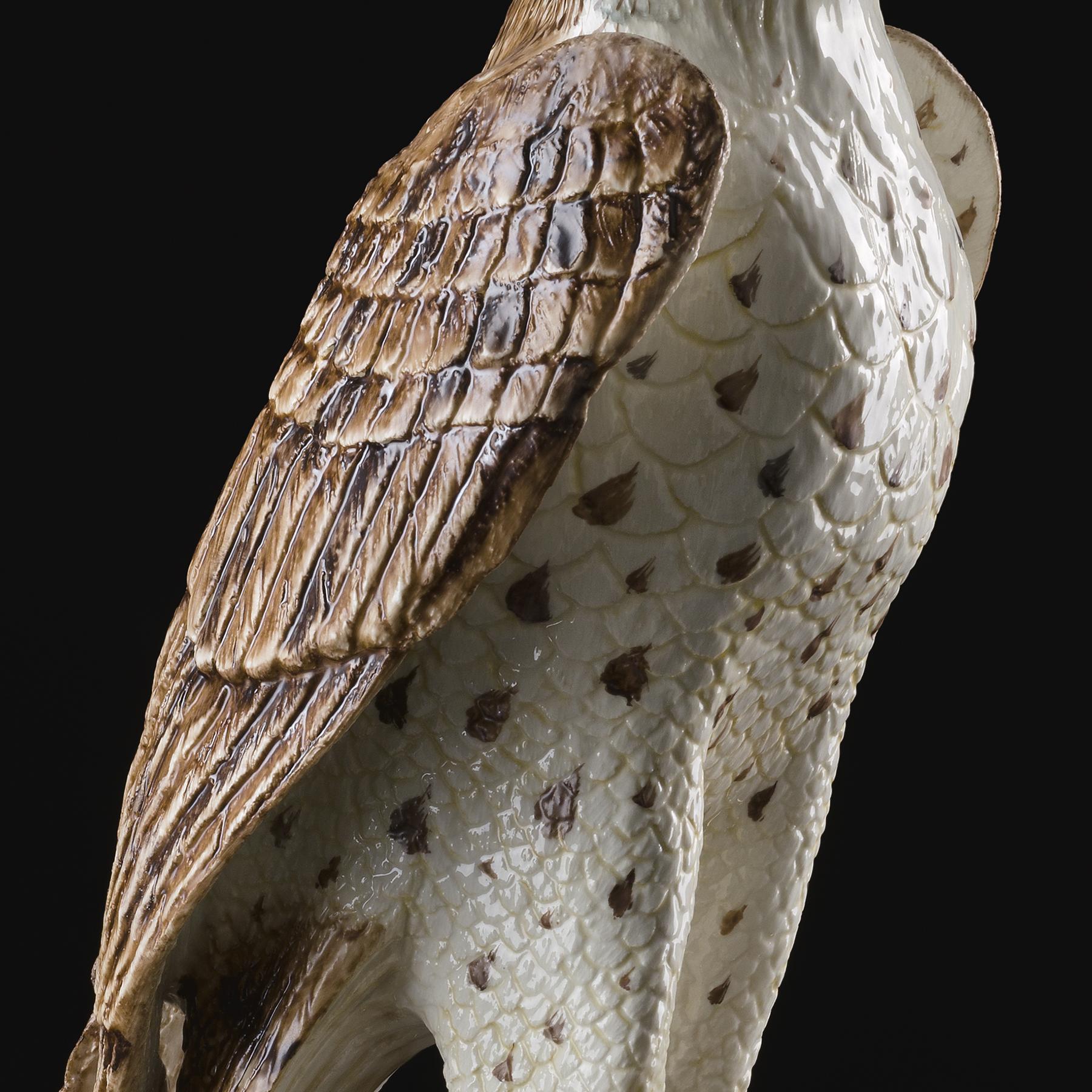 Hand-Crafted Falcon Sculpture For Sale