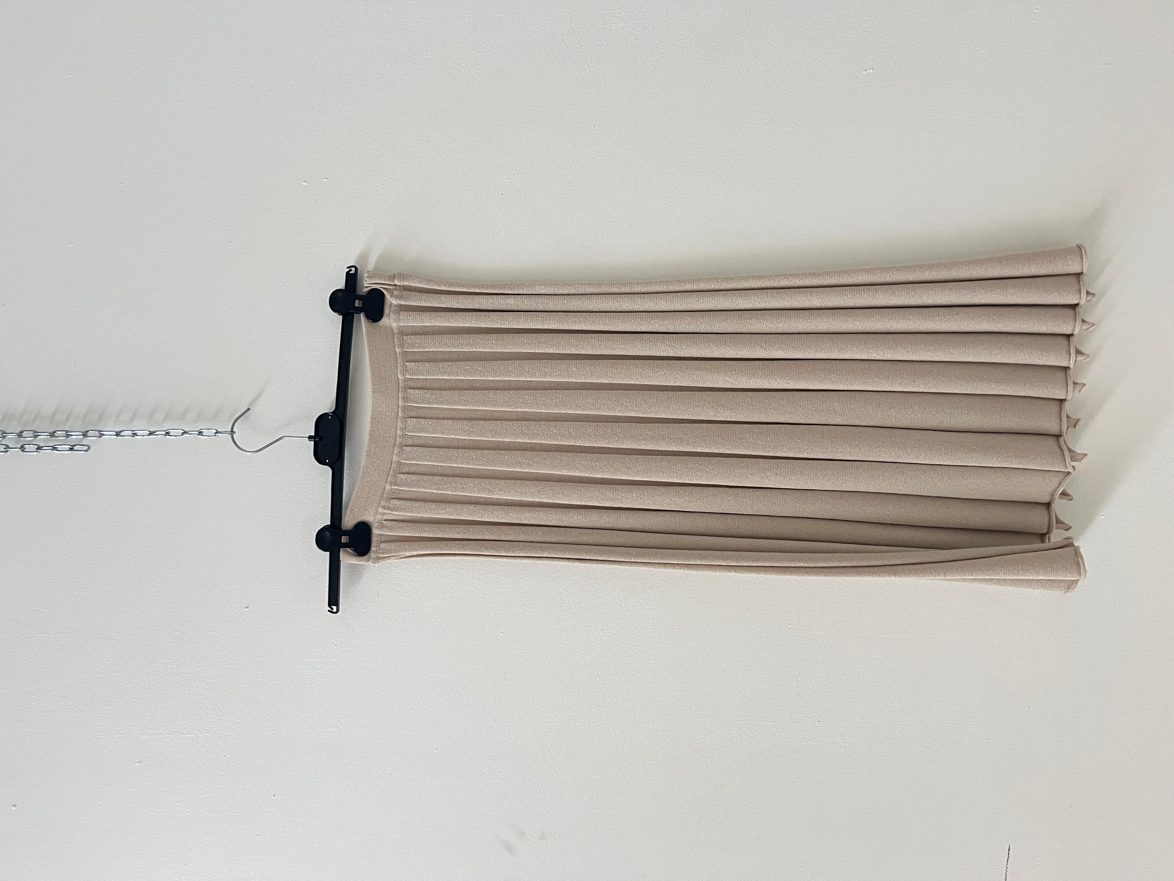 Falconeri Black Pleated Skirt with Copper Lamé – Virgin Wool – Made in Italy – S Bon état - En vente à Milano, IT